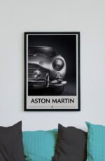 Aston Martin Digital Poster