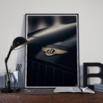 Bentley Continental Elegance – Cinematic Digital Poster