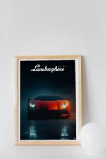 Lamborghini Fury – Cinematic Digital Wall Art