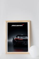 McLaren Black Speed – Digital Art