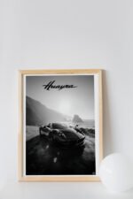 Pagani Huayra Inferno at Mountains– Digital Art