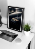 Bentley Continental Elegance – Cinematic Digital Poster