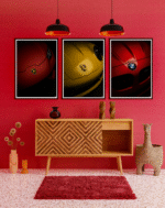 Red & Yellow Supercar Trio – Digital Art Bundle - Image 2