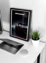 McLaren Black Speed – Digital Art
