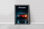 Lamborghini Fury – Cinematic Digital Wall Art