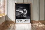 Aston Martin Digital Poster