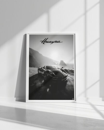 Pagani Huayra Inferno at Mountains– Digital Art