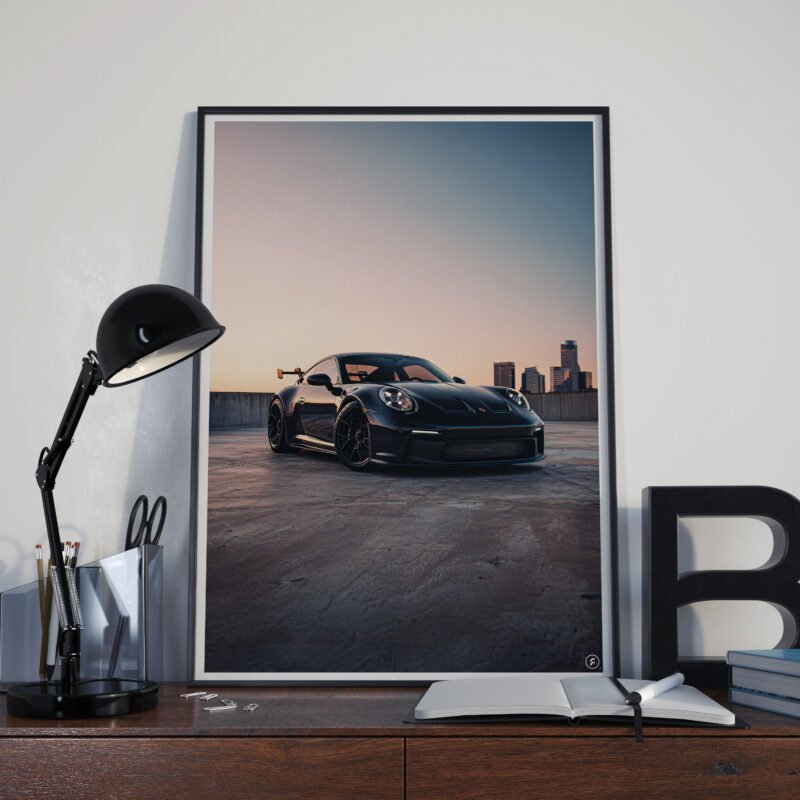 Porsche 911 – Speed & Luxury Digital Art
