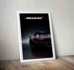 McLaren Black Speed – Digital Art