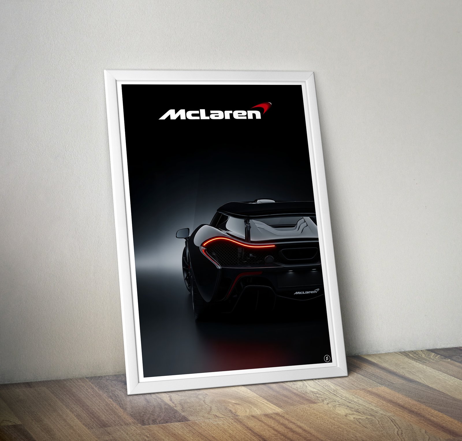 9 (2) McLaren Black Speed – Digital Art