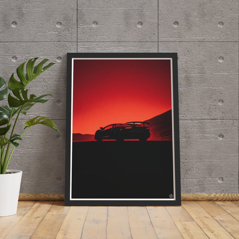 Lamborghini Aventador – Fury Edition Digital Poster
