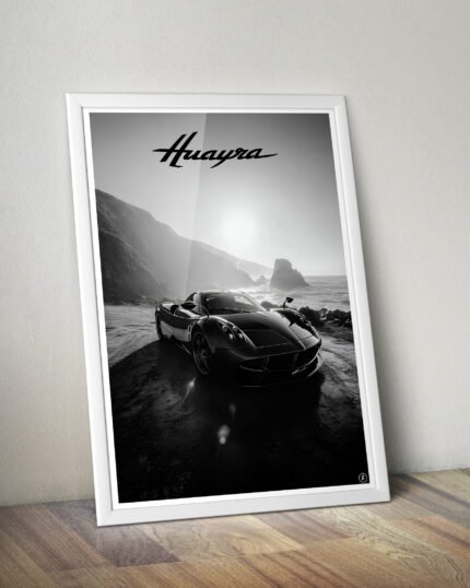 Pagani Huayra Inferno at Mountains– Digital Art