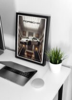 Porsche 911 in Room Flying – Digital Art - Image 9